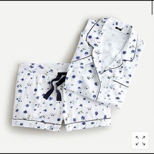 Short sleeve pajama set in dreamy floral